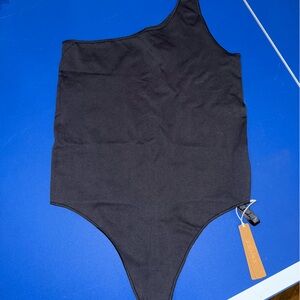 SKIMS Black Essential Bodysuit